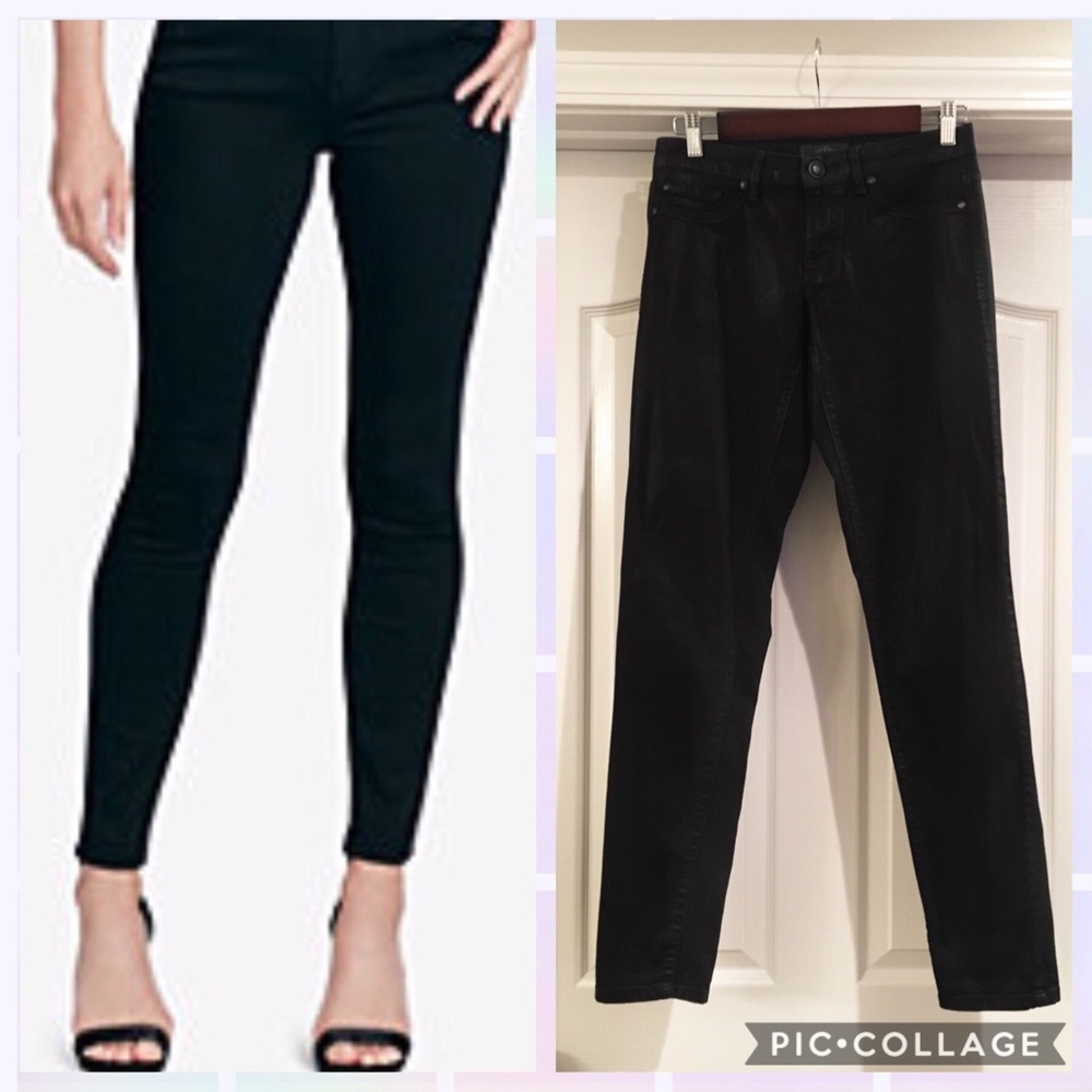 Jessica Simpson Kiss Me Black Stretch Jeggings